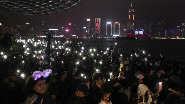 Hong Kong Protesters Count Down For Liberation, Revolution at New Year