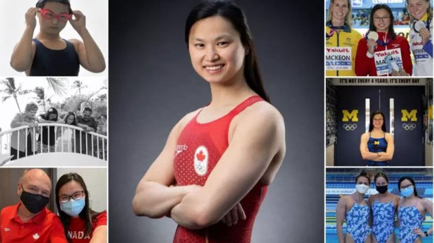 玛姬夺百米蝶泳金牌 中国弃婴成了加拿大奥运冠军