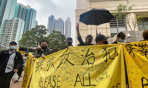 One year after mass jailings, Hong Kong remembers the 47